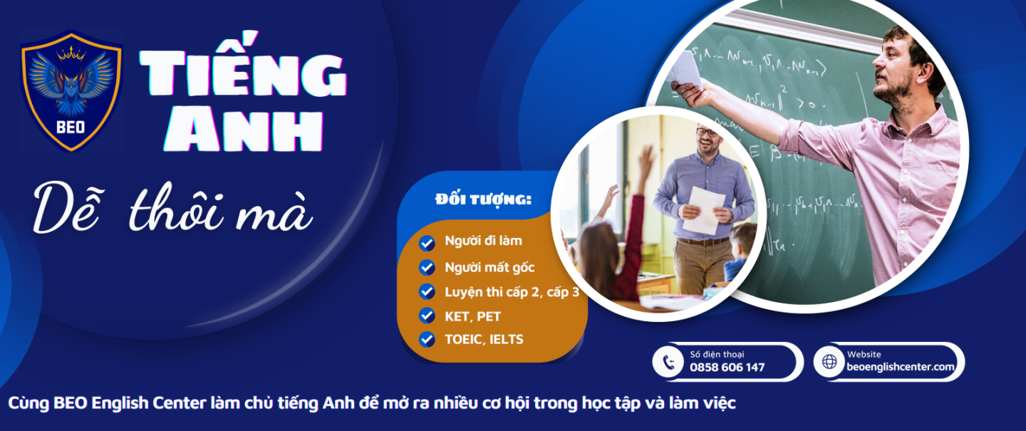 Tiếng Anh dễ thôi mà cùng BEO English Center