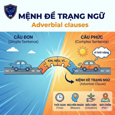 Mệnh đề trạng ngữ | Adverbial clauses