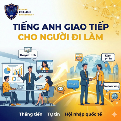 TIẾNG ANH GIAO TIẾP CHO NGƯỜI ĐI LÀM